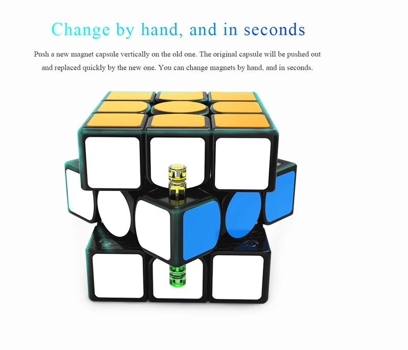 Gan356 X V2 бесклейкий/черный куб Magico Speedcube развивающая игрушка Gan 356X 356 X|Головоломки| |