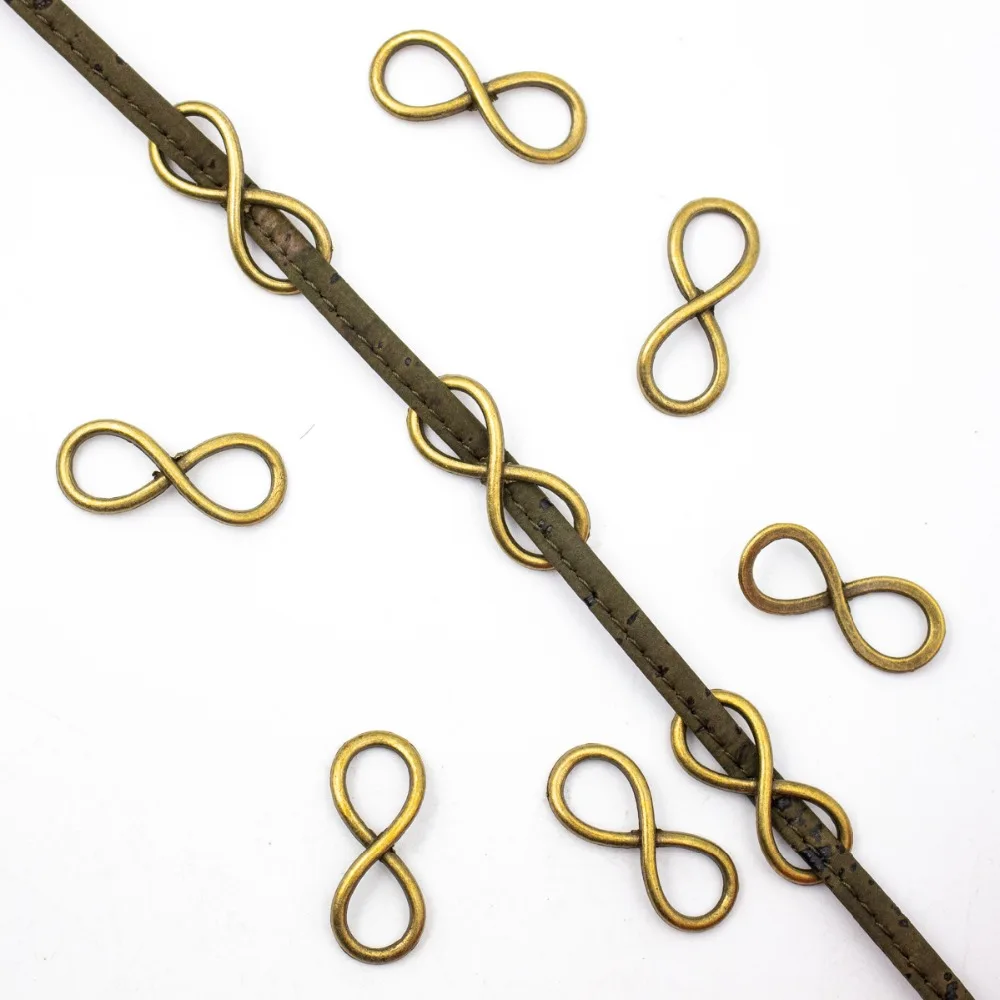 

20 units antique bronze infinite pendant for bracelet charms jewelry finding suppliers D-1-5-58