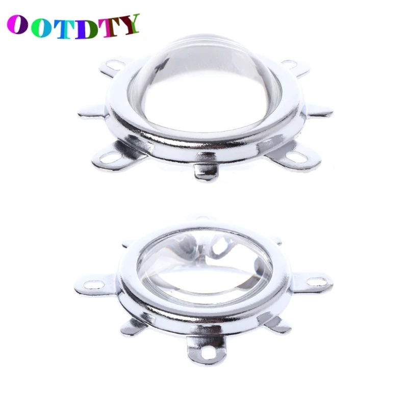 

OOTDTY 60/120 Degree 44mm Lens + 50mm Reflector Collimator+ Fixed Bracket For 20W-100W LED Light Lamp