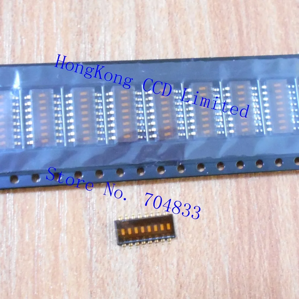 

A6H-8102-P SOP-16 Toggle Switches SWITCH SLIDE DIP SPST 25MA 24V