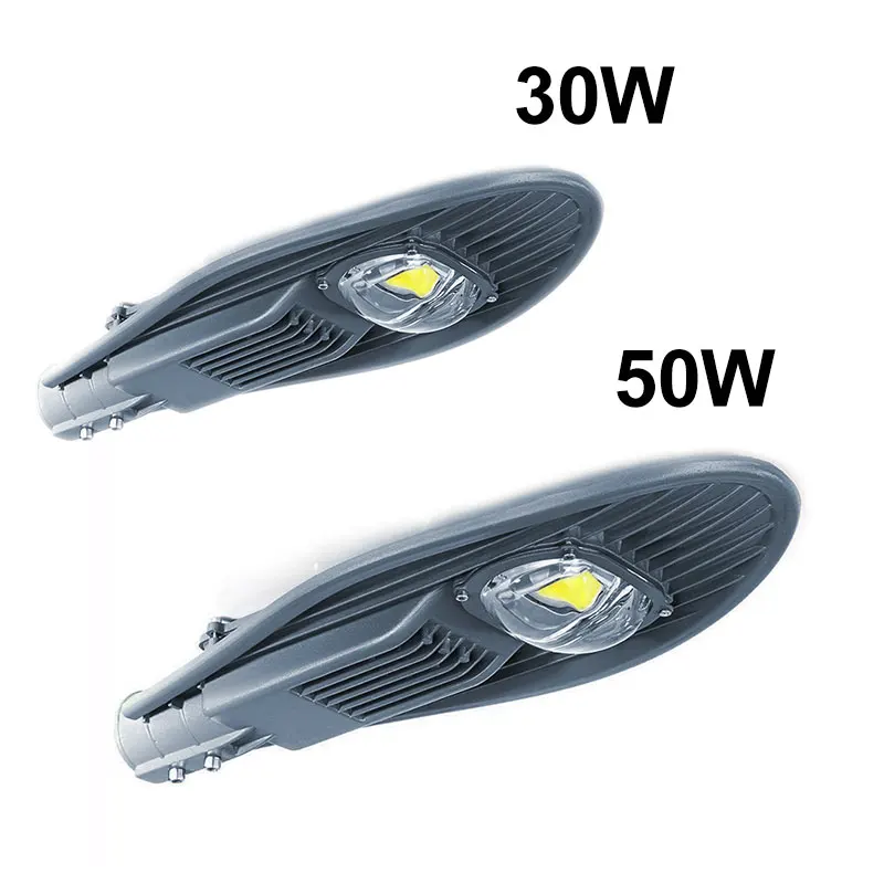 30W/50W LED Street Light IP65 Waterproof Outdoor Garden Yard Lamp Plaza Landscape Pole Light Spotlights Wall Lamp