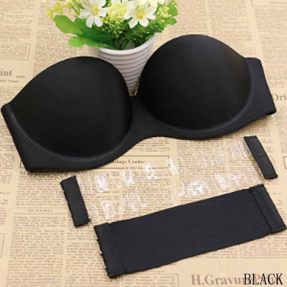 New Half Cup Underwear Backless Strapless Fashion Sexy One piece Push