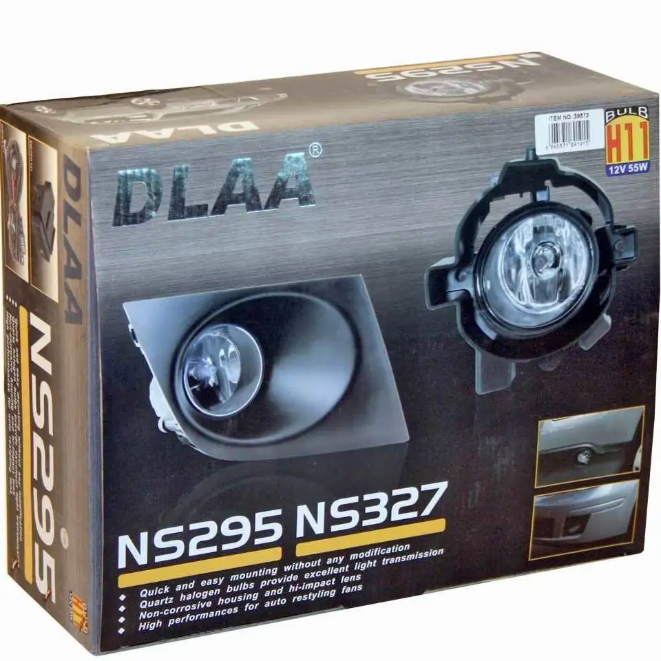 Для Nissan Qashqai J10 2008-2010 Комплект противотуманных фар с проводами и кнопкой(DLAA NS295