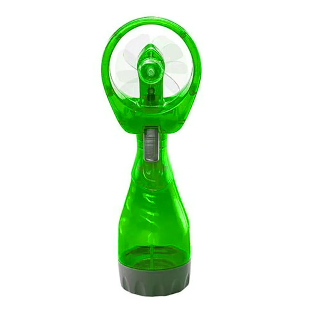 

Portable Hand Held Battery Power Mist Spray Fan Air Water Bottle Cooling Misting