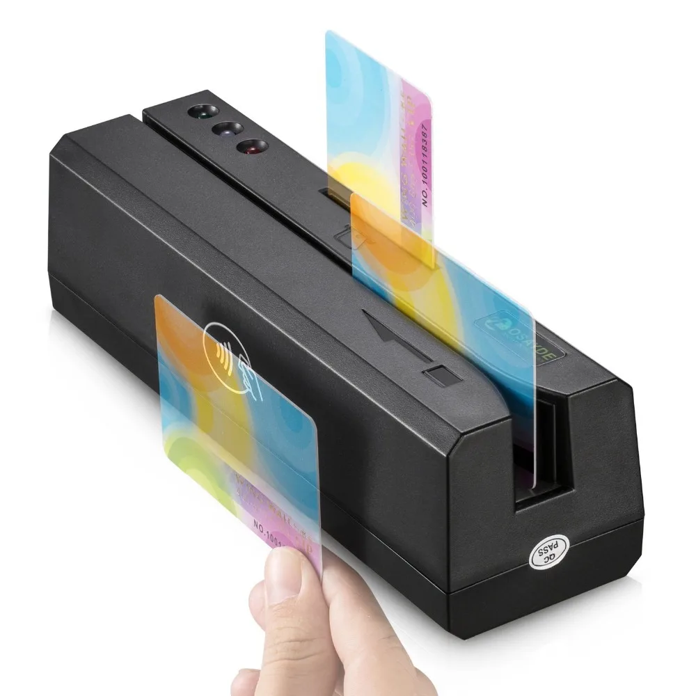 OSAYDE 8 в 1 Новый USB MSR880 Magstripe & IC NFC Psam Reader Writer/Encoder программируемый с 20 пустыми