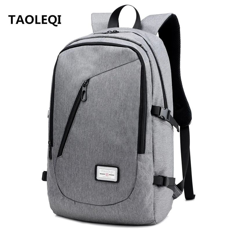 

TAOLEQI Men's 15.6 inch Laptop Backpack Male Anti-theft Computer School Backpacks Rucksacks Fashion Leisure Women Travel Bags