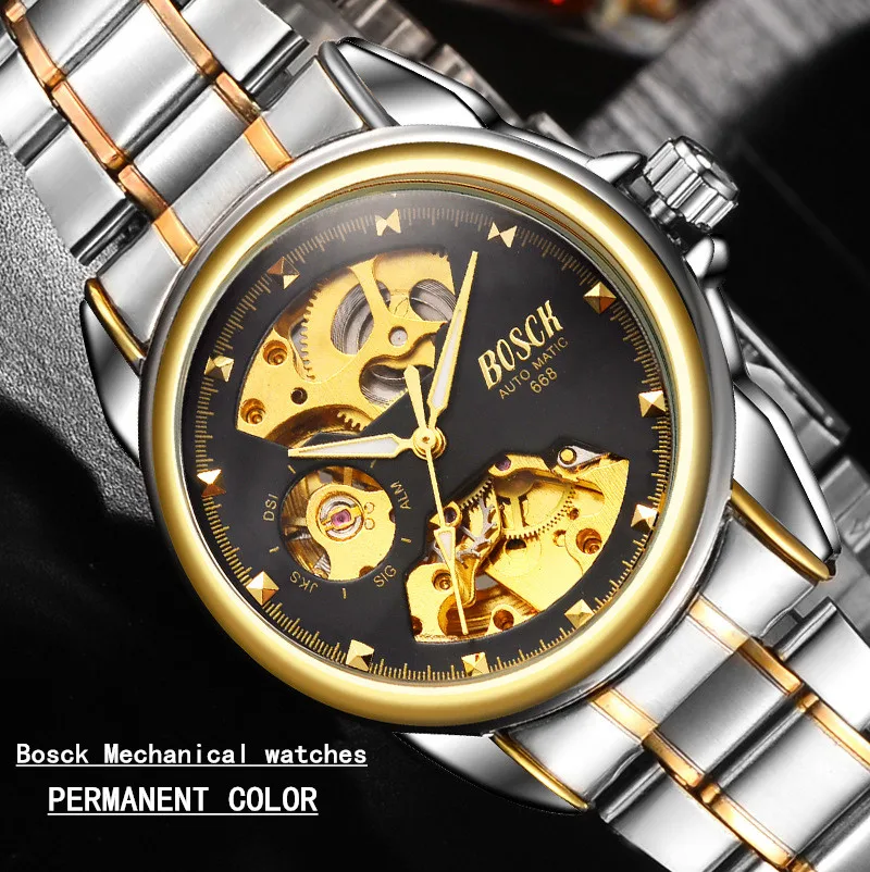

bosck Full Bamboo Wooden Watch for Men Top Brand Luxury Quartz Wooden Band Luminous Needle Wrist Watches in Gift Box