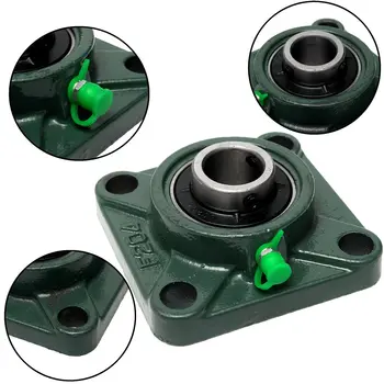 

42L-K009 UCF204 d=20mm bearing housing pillow block bearing Diagonal Spherical Bearings Square Four Holes