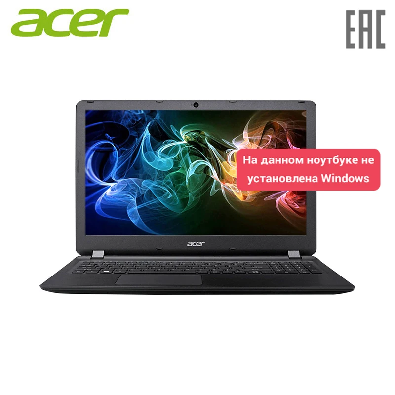 

Ноутбук Acer Aspire ES1-523-2245 15.6"/E1-7010/4Гб/500Гб/noODD/Linux/Черный (NX.GKYER.052)