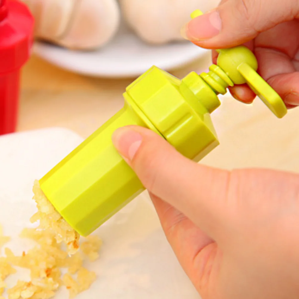 Plastic Garlic Presses Blenders Peeler New Kitchen Ginger Garlic Manual Press Twist Cutter