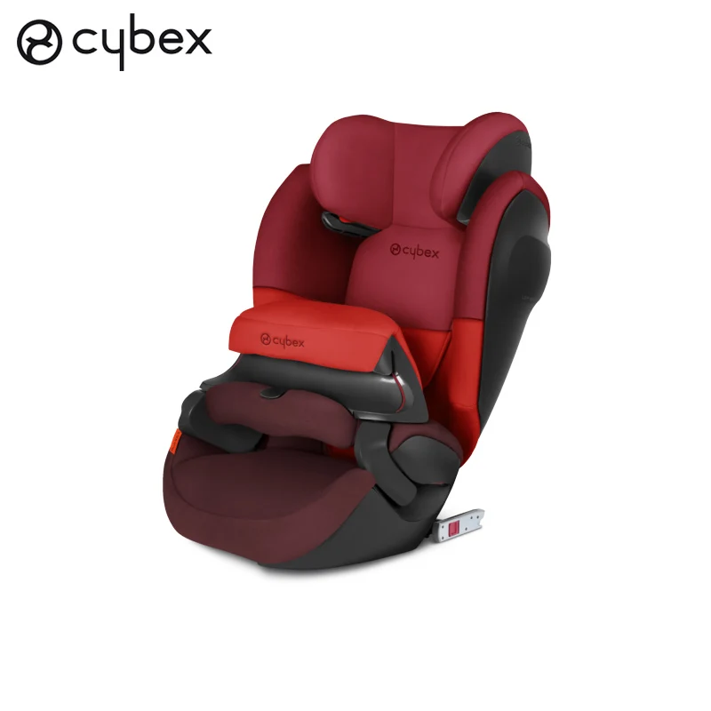 Детское автокресло Cybex PALLAS M-FIX SL Гр 1/2/3, 9- 36 кг, с 9 месяцев до 12 лет - Цвет: Rumba Red