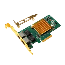 Intel i350t2 I350-T2 серверный Настольный набор микросхем Gigabit PCI-E сетевая карта 1000 Мбит/с двойной RJ45 порт NIC адаптер ROS конвергенция