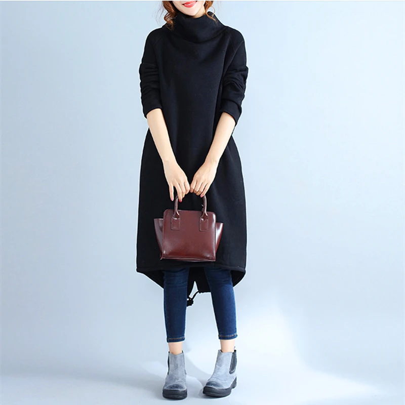 

Clothes for Pregnant Women Female Dress Plus Size Cashmere Loose Tops Lady's Winter Long Sleeve Autumn Maternity Clothing