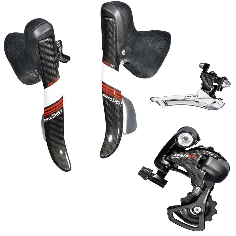 Leviers De Commande Shimano 105 ST-R7000 Pour Vélo De Route - 2x11 Vitesses, Noir