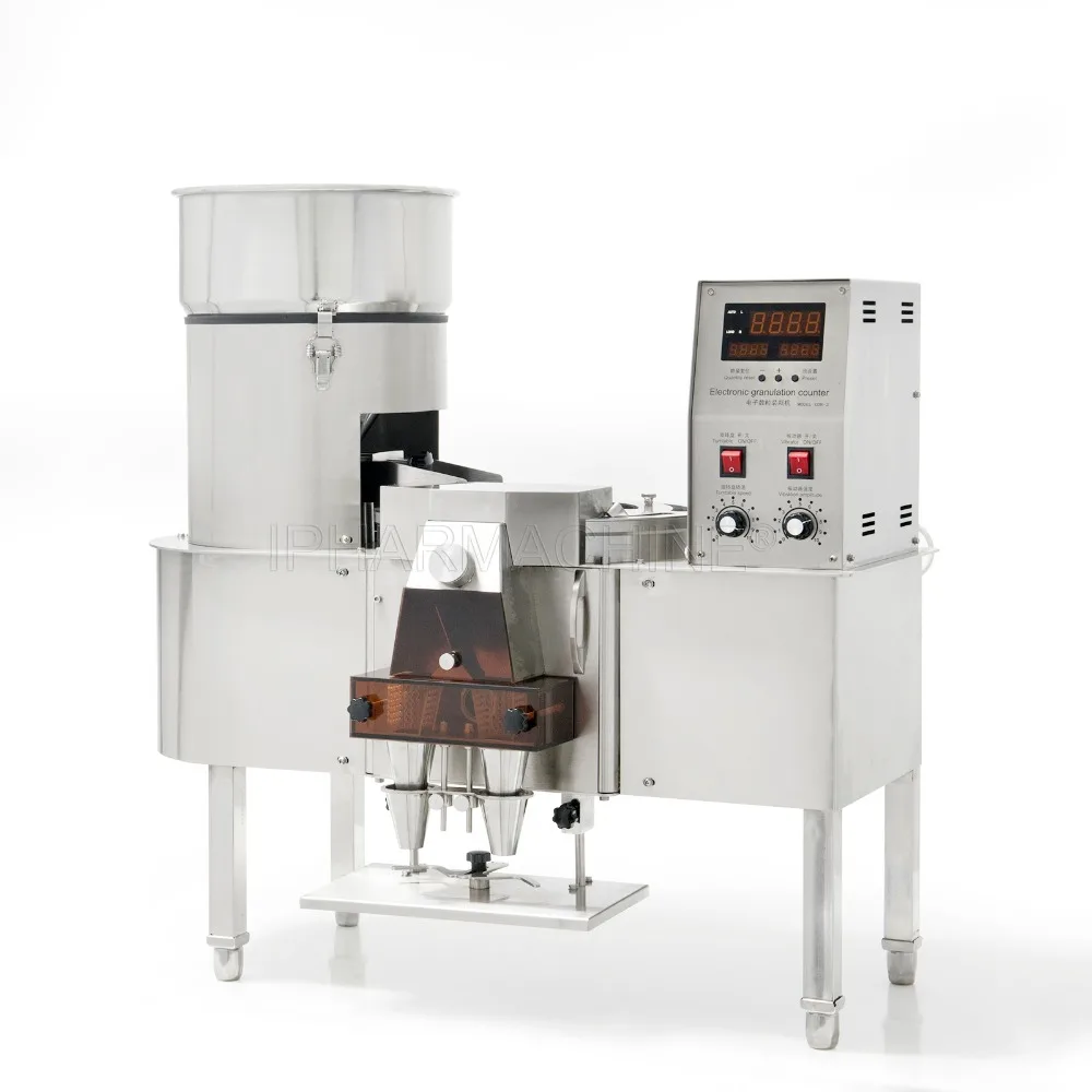 

Automatic Capsule Counter Machine CDR-3A, the number of pellet counted is 0-9999 pcs, suitable for all capsule size