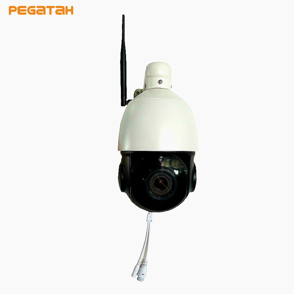 

1/3 inch Wireless PTZ Speed Dome WIFI Outdoor 4x Zoom CCTV HD IP CameraSecurity Video Network Camera Audio Speaker SD Card