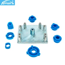 Ронанское отверстие позиционирования шаблон и 7 шт. рукав позиционирования удар для линзы проектора bi xenon инструменты для модернизации