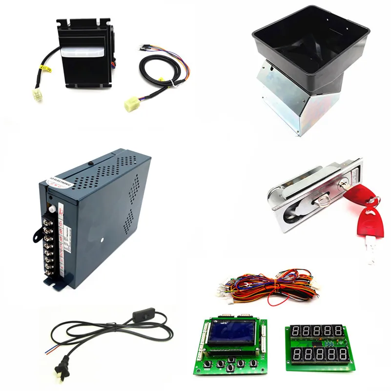 

1 kit of 110V 220V multi banknotes bill acceptor to coin token with JY-143 control board for large coin changer machine