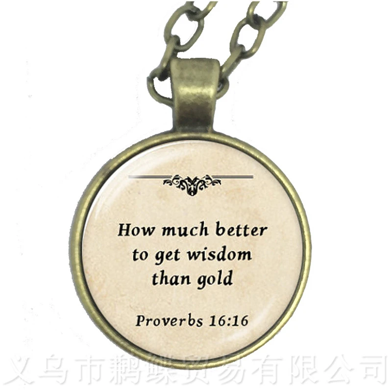 どのくらい取得方知恵金よりもガラスのための恋人の友人動機人有名な格言 Pendant Necklaces Aliexpress