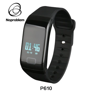 

Noproblem 610 sleep monitor heart rate blood pressure sport pedometer fitness tracker smart bracelet