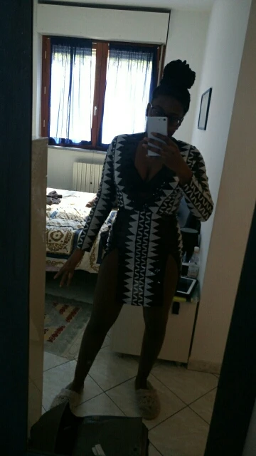 'Look Back at it' Side Split Mini Dress photo review