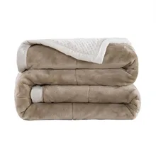Зимнее толстое Коралловое Флисовое одеяло для кровати, утяжеленное одеяло s, домашнее декоративное одеяло для дивана, клетчатое покрывало Koc