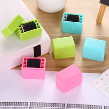 Messy Code ID Guard Mini Roller Stamp Self-inking Privacy Protection Stamp