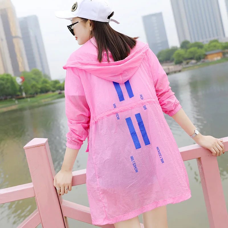 3Sun Shirt Quick Dry Sun UV Protection Women Hooded Jackets Thin Long Windbreaker Breathable Beach Cycling Hiking Sunscreen Tops