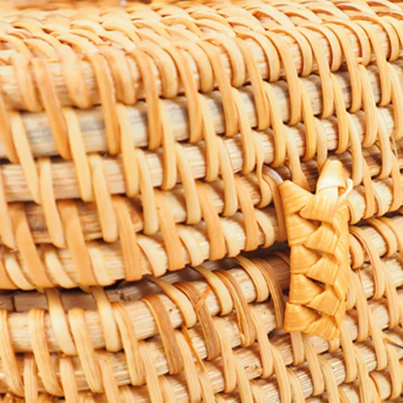 Women Straw Bag Female Summer Beach Handbag Lady Handmade INS Popular Vintage Rattan Bags Hollow Totes Box Large Bag SS3129 (10)