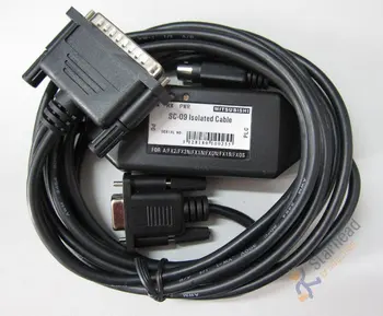 

Diamond shape True Optical Isolated SC09 SC-09+ ISO PLC Programming Cable for Mitsubishi MELSEC FX&A Series, 3 m