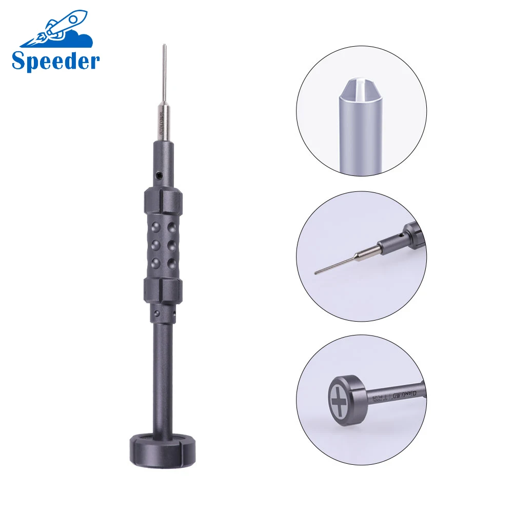 

"QIANLI" 3D Metal Screwdriver Phillips Cross Type With Magnetized Bit Tools For Precision Parts Repairing Work For iphone X XS