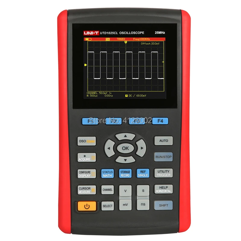 Tools Oscilloscopes USB Communication 25MHz Bandwidth 200MS/sSample Rate UNIT UTD1025CL