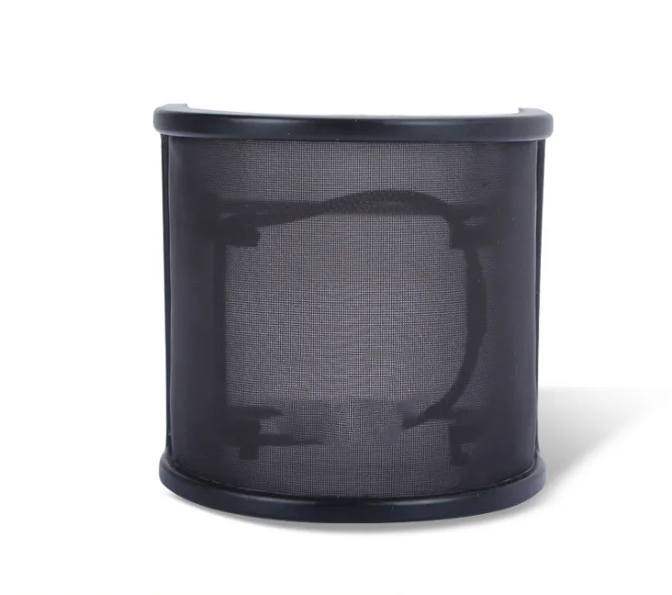 

Small Multi-layer Spray-proof Cover Anti-mouth Cover for Recording Microphone Microphone Accessories U-type Anti-spray Net