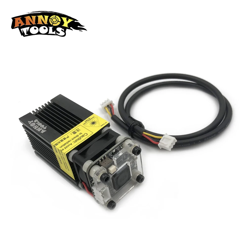 445nm 2500mW 12V Laser Engraving Machine Part Laser Module, wit TTL and PWM, can control laser power and adjust focus 445nm 2500mW 12V Laser Engraving Machine Part Laser Module, wit TTL and PWM, can control laser power and adjust focus