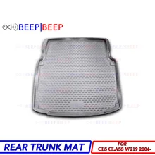 Для Mercedes-Benz CLS Class W219 2004-багажник автомобиля лайнер загрузки багажника ЛОТОК ковровое покрытие загрузки грузовой сзади коврик Тюнинг автомобилей