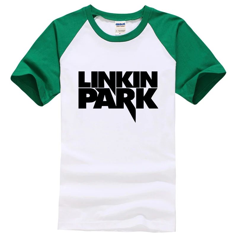 

Summer Tees Linkin Park T Shirt Men Clothing Short Sleeve Man's cozy TShirt Rock Music Hip Hop linkin park T-Shirts Boy tops