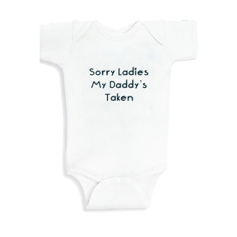 Culbutomind/Детский комбинезон с надписью My Daddy Is taked Подарочный Забавный милый для