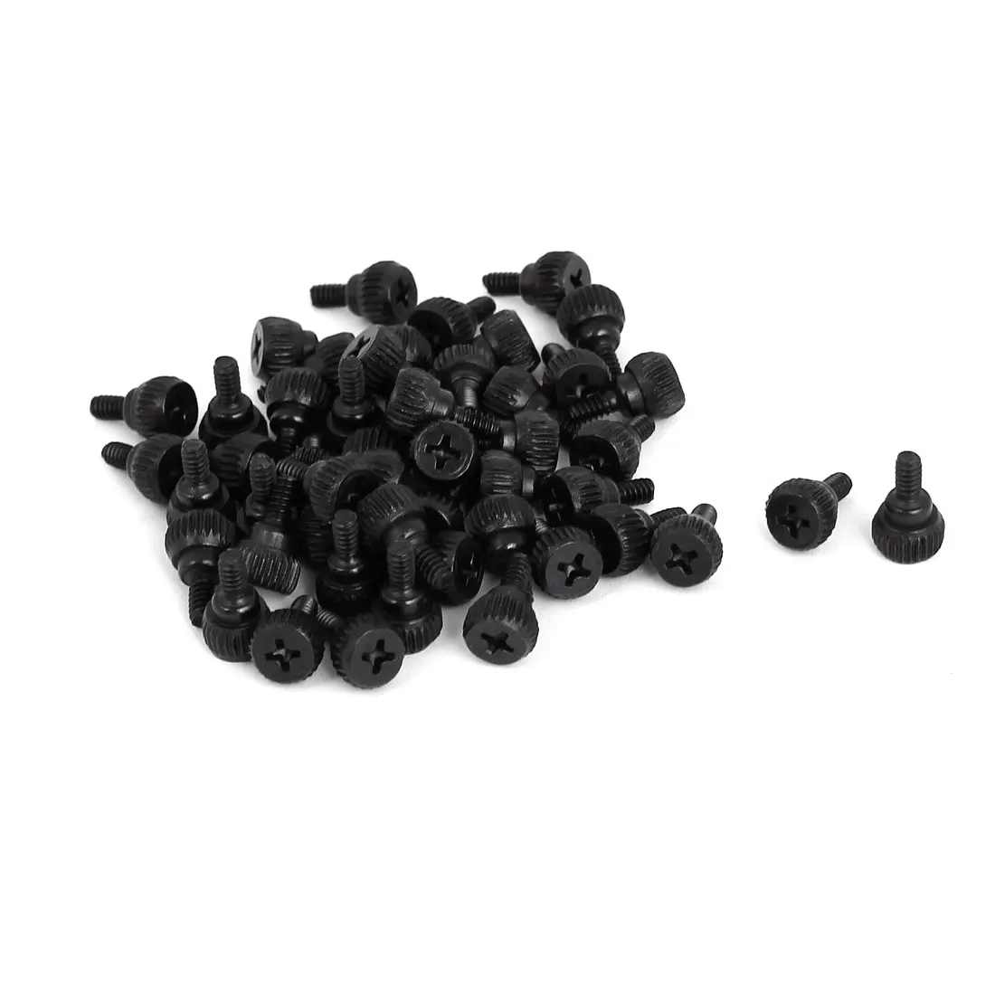 

UXCELL Pc Computer Case Thumbscrews 6 #-32 M3.5 Thumb Screws Black 50 Pcs
