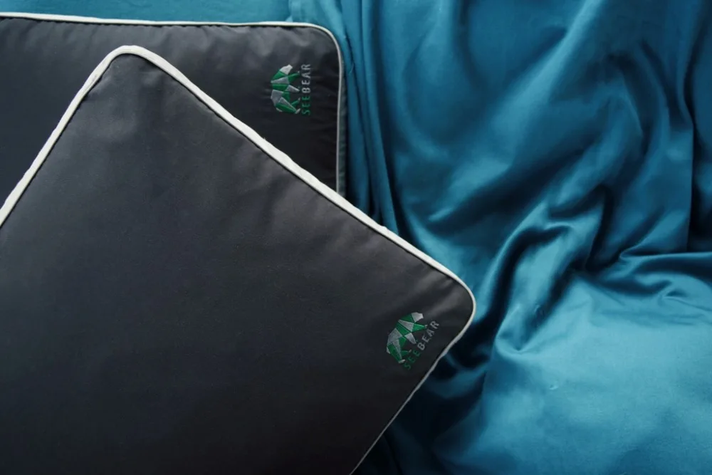 Premium class sleeping pillow. Filler-film pine nut. Pillow with orthopedic effect. Pillowcase - 100% Italian cotton. | Дом и сад