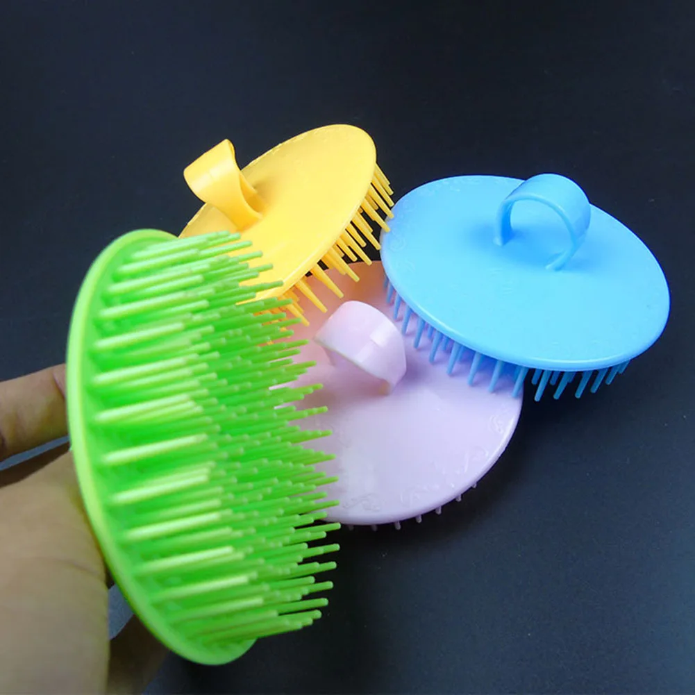 2018 Silicone Head Body Massager Shampoo Scalp Massage Brush Hair