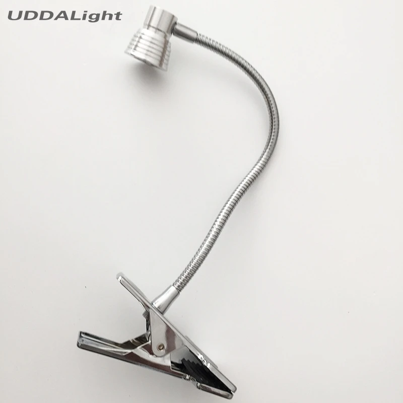 led desk lamp 1 3w led lamp with clamp plug and switch-in ...