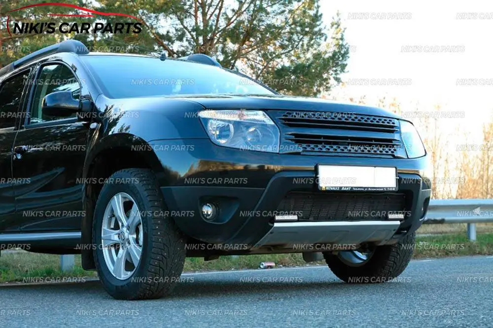 Решетка радиатора с полосками для Renault/Dacia Duster 2010- ABS пластиковый комплект кузова аэродинамическое украшение автомобиля Стайлинг тюнинг