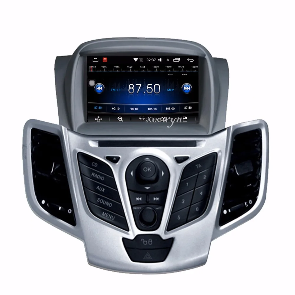 Top Quad Core Android 9.0 Car DVD player GPS Navigation In-dash Stereo Radio for Ford Fiesta 2008 2009 2010 2012 2013 2014 2015 2016 5