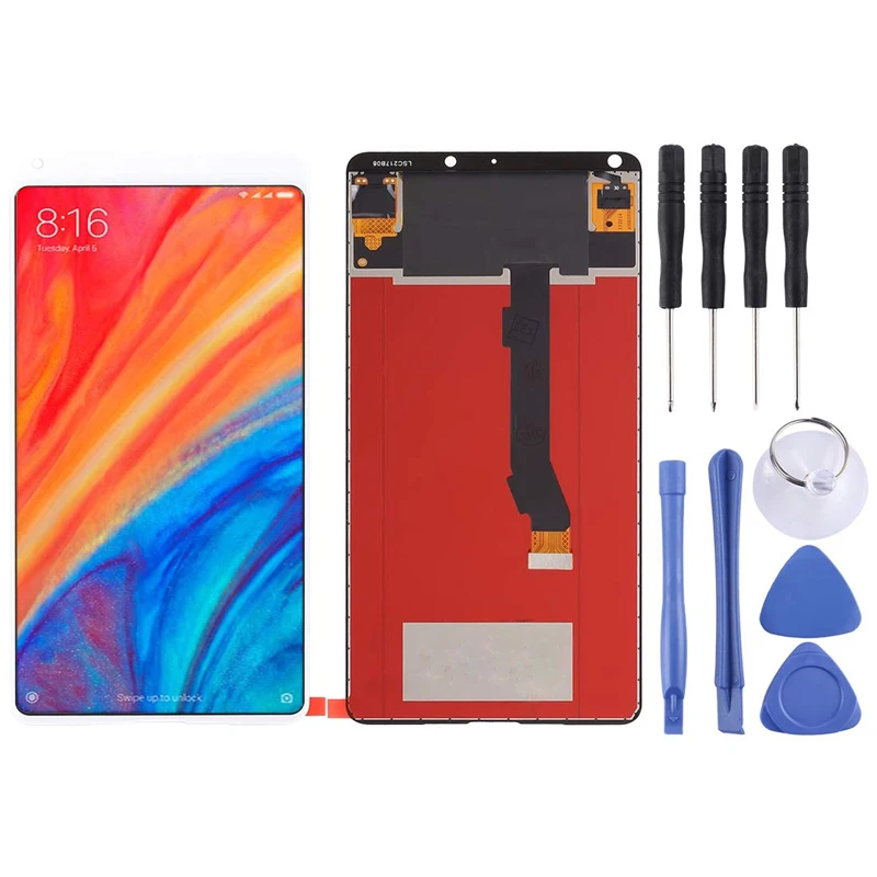 

for Xiaomi MI Mix 2S Full LCD Display Screen + Touch Screen Digitizer Assembly