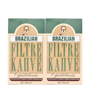 

Kurukahveci Mehmet Efendi Brazilian Filter Coffee 250g