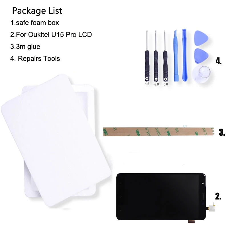Oukitel U15 Pro LCD de