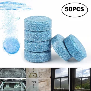 

New 50pcs Multifunctional Effervescent Spray Cleaner Home Kitchen Cleaning Car Windshield Glass Cleaner Dropshippig