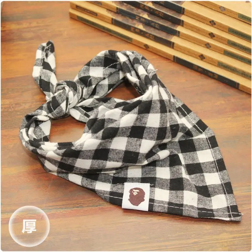 

Cotton Triangle Baby Bibs Bandana Bib for Infant Saliva Scarf Cartoon Plaid Newborn Baby Feeding Towel Toddler Burp Cloths