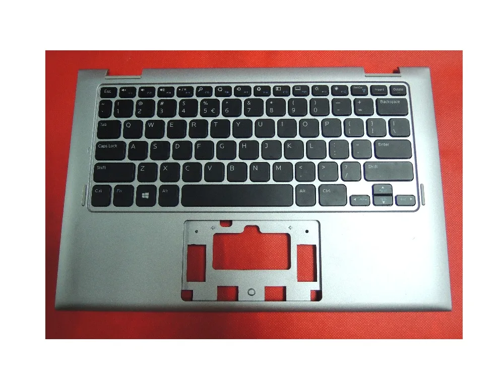 95% Новинка для DELL INSPIRON 11 3147 3148 серебристый упор ноутбука с клавиатурой 07W4K6 |