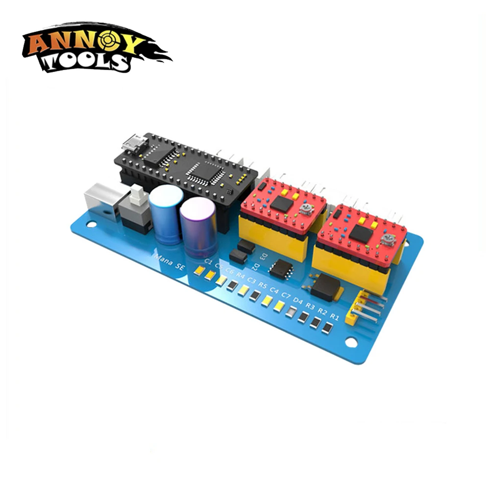 

ANNOYTOOLS NEW 2 Axis stepper motor drive control board for CNC Arduino GRBL/Benbox laser engraving machine wood router using
